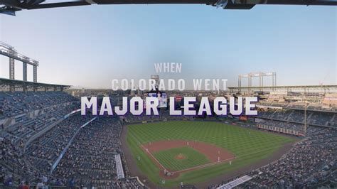 When Colorado Went Major League-watch