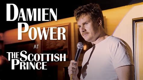 Damien Power at The Scottish Prince-watch