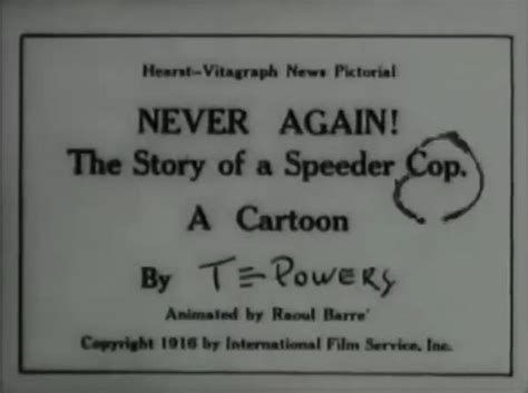 Never Again! The Story of a Speeder Cop.-watch