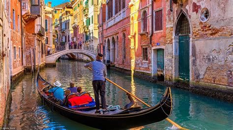 Venice Showing Gondolas-watch