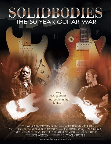 Solidbodies: The 50 Year Guitar War-watch