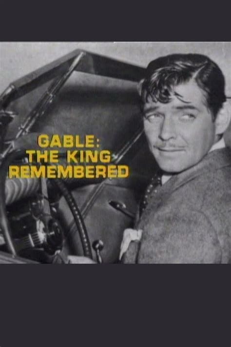 Gable: The King Remembered-watch