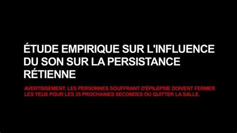 Empirical Study on the Influence of Sound on the Persistence of Vision-watch