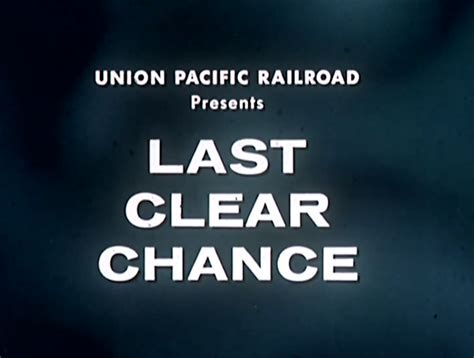 Last Clear Chance-watch