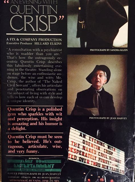 An Evening with Quentin Crisp-watch