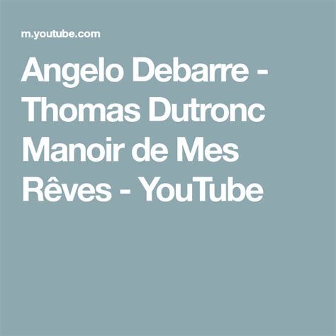 Angelo Debarre - Manoir de Mes Rêves-watch