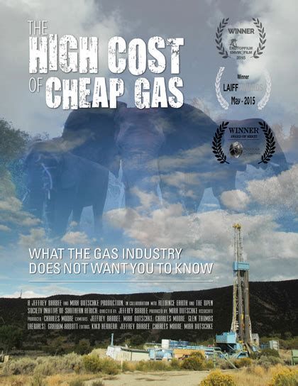 The High Cost of Cheap Gas-watch