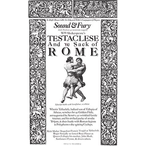 Sound & Fury: Testaclese & Ye Sack of Rome! Sound & Fury: Testaclese & Ye Sack of Rome!-watch