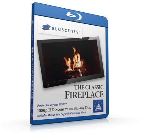 BluScenes: The Classic Fireplace-watch