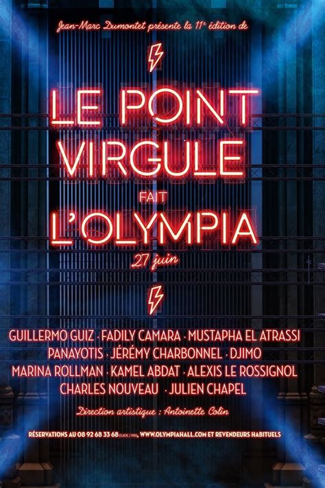 Le Point Virgule fait l'Olympia - 12e édition Le Point Virgule fait l'Olympia - 12e édition-watch