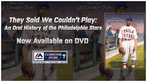 They Said We Couldn't Play: An Oral History of the Philadelphia Stars-watch