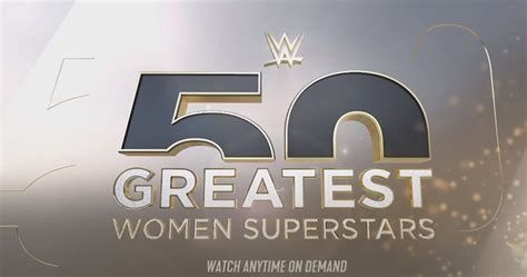 WWE: 50 Greatest Women Superstars WWE: 50 Greatest Women Superstars-watch