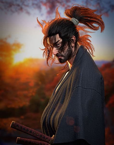 宮本 武蔵 狒々退治 の 場 