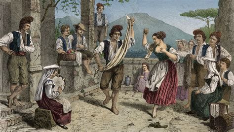 Danse tarentelle à Sorrente
